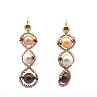 Ohrringe Cianfrone Gioielli Dame in Gold Perla ORAR-12-198 - ORAR-12-198